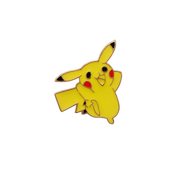 1PCS  Pikachu Acrylic Brooch Japanese Anime